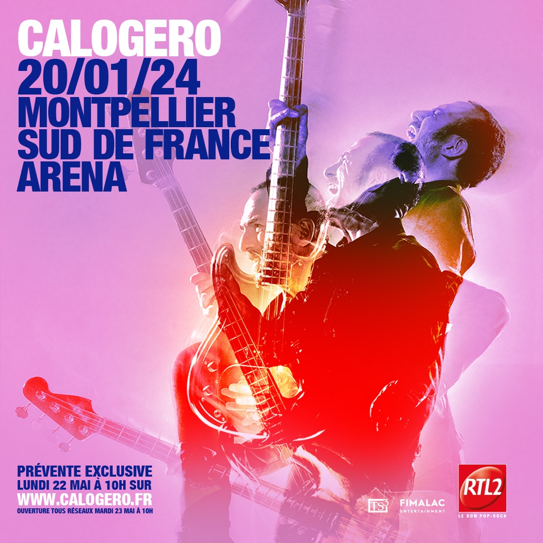 CALOGERO - A.M.O.U.R TOUR - Parc expo Montpellier